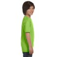 thumbnail image 2 of Hanes T-Shirt Lourd pour Garçon 5,2 oz COMFORTSOFT, L, Lime, 2 of 3