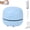 Light Blue, variant on Portable Mini Desk Vacuum Cleaner, USB Rechargeable Desktop Vacuum with Cleaning Brush, Small Keyboard Cleaner for Office, Home, Car, and Workspace (Black)