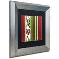 thumbnail image 2 of Trademark Fine Art "Woodlands Christmas IV" Canvas Art by Color Bakery Black Matte, Silver Frame, 2 of 4