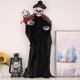 thumbnail image 4 of BRIGHTFUFU Halloween Wraath Skull Ghost Garland Puerta delantera Decoración colgante de la pared Suministros de Halloween, 4 of 8