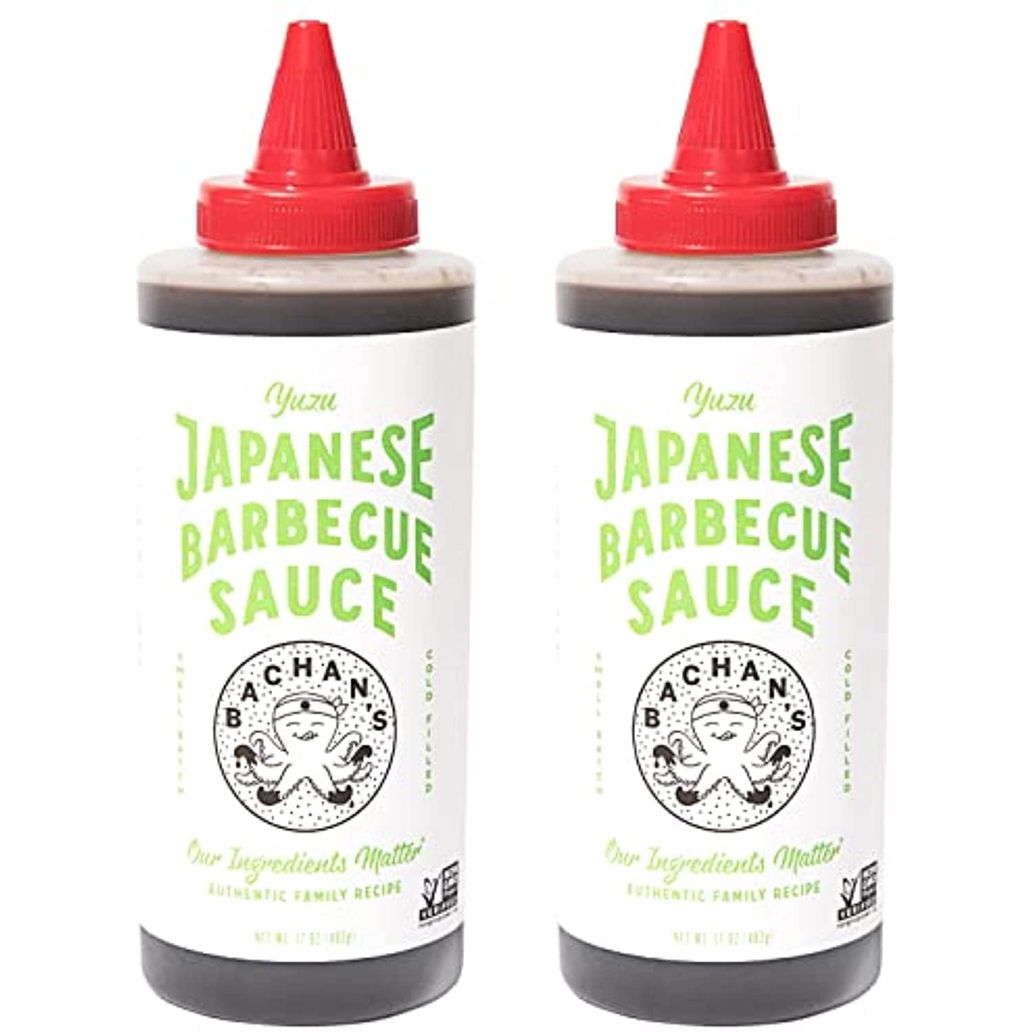  Yuzu Japanese Barbecue Sauce, 17 Ounces. Small Batch, Non Gmo, No