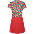 thumbnail image 2 of Halloween Gumball Machine Juniors V-Neck Beach Cover-Up Dress, 2 of 2