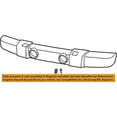 thumbnail image 2 of Jeep CHRYSLER OEM 07-12 Wrangler-Bumper Cover 1FN88RXFAA, 2 of 2