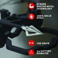 thumbnail image 2 of Allen Company Stryke Ion Fixed Blade Broadhead, 100 Grain, 1" Cut, Gray, 2 of 10