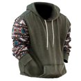 thumbnail image 3 of Sudadera con capucha con estampado indio vintage para hombre 2024, ropa informal para hombre, sudaderas con capucha de manga larga, sudaderas unisex de gran tamaño, 3 of 5