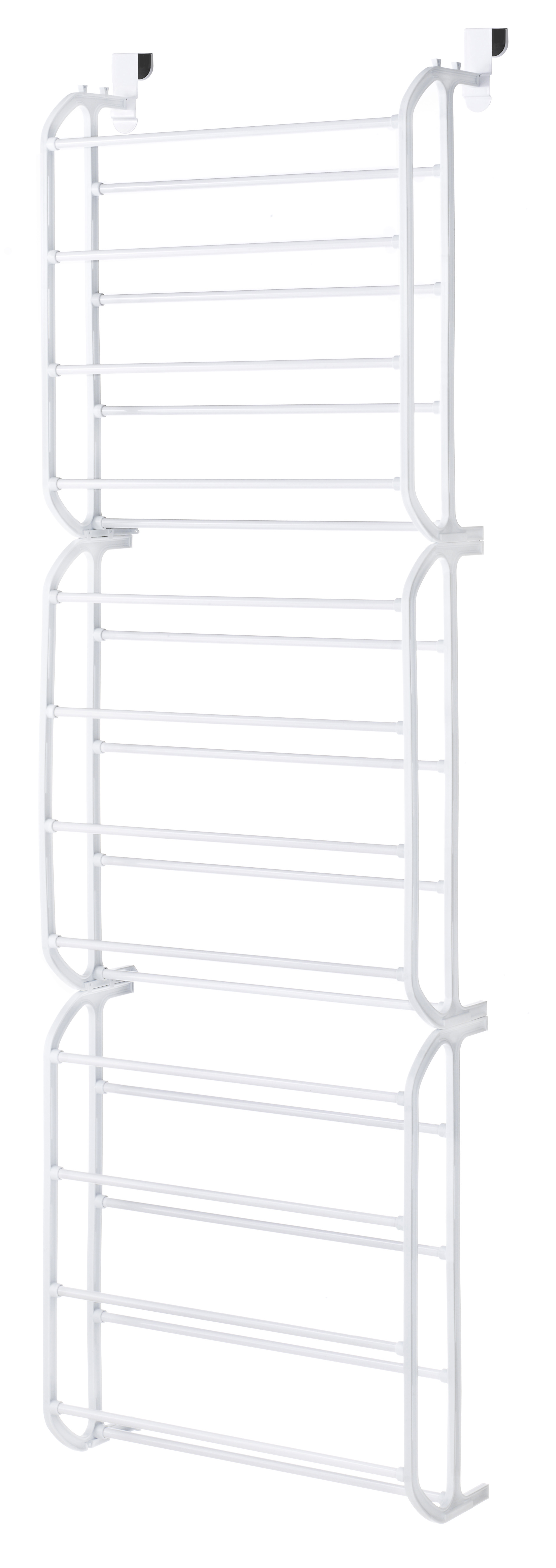 dorm shoe storage on Home Garden Whitmor Home Closet Dorm Organizer White Resin 20 Pair Shoe Storage Rack Stand Home Organization