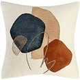 thumbnail image 2 of Boho Abstract Modern Art Decorative Throw Pillow Cover 18 x 18 Set of 4, Minimalist Geometric Bohemian Sun Moon Decoration, Botanical Plant Square Pillowcase Cushion Case Sofa Couch Home Decor, 2 of 6