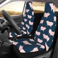thumbnail image 2 of Sikiie Pig 1 Car Seat Protector 2 Pack Car Seat Cushion Mat, Car Seat Covers for SUV, Truck, Van, 2 of 7