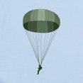 thumbnail image 2 of CafePress - Airborne Paratrooper Body Suit - Baby Light Bodysuit, Size Newborn - 24 Months, 2 of 4