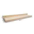 thumbnail image 2 of Repisa con Ceja Muebles GM Madera de Pino Estufada 80 cm, 2 of 2