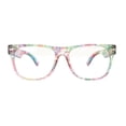 thumbnail image 1 of Gafas bloqueadoras de luz azul OWL Floral Turquesa para niños, 1 of 8