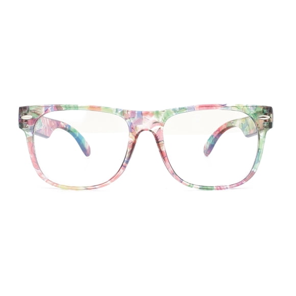 Gafas bloqueadoras de luz azul OWL Floral Turquesa para niños