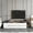 Walnut & White, variant on Pia Modern Engineered Wood TV Stand, TVs up to 80”, Walnut & White, Veneer