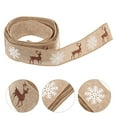 thumbnail image 6 of SOPOTUTU Khaki Wrapping Ribbon Roll for Presents and Crafts, Decorative Wrapping Paper Ribbon, 1 Roll, 6 of 8