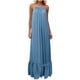 thumbnail image 1 of Faldas Largas de las Mujeres de la Ropa de Cama Se Sienten Sueltas Casual Doblado con Pliegues Falda de Suspensión Ajustable, Ropa de Dormir para el Hogar, 1 of 7