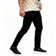 thumbnail image 2 of GINGTTO Men's Lightweight Stretch Slim Fit Denim Jeans for Casual Daily Wear, 2 of 7