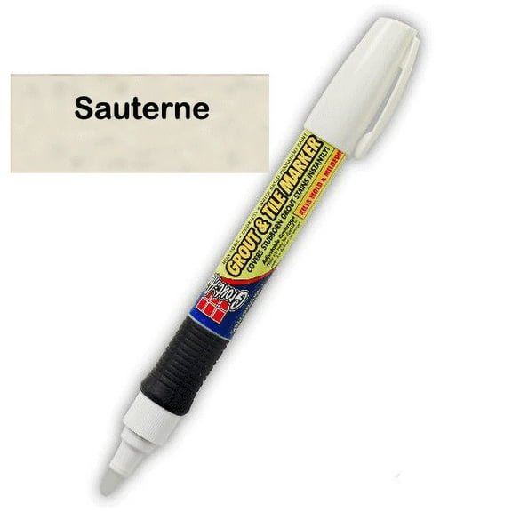 SKM Industries Grout Aide Marker - Fast Drying Sauterne