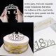 thumbnail image 4 of Corona De Feliz Cumpleaños Número 18, Faja Y Tiara Para Niña De Cumpleaños Tiara De 18 Años Con Peine De Diamantes De Imitación De Cristal Plateado Para Decoraciones De Fiesta De Feliz Cumpleaños Rojo Verde Cocina, Decoración y Otros, 4 of 4