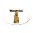 thumbnail image 1 of CafePress - Goldendoodle Dad - Oval Car Magnet, 1 of 1