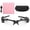 Transparent, variant on UsilkU Bluetooth 5.0 Sunglasses Open-Ear Headphones Solar Power Wireless Glasses Headset Stereo Earphone with Built-in Mic for Outdoor Sports, Transparent (Range: 32.8 ft / 10 m)