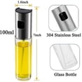 thumbnail image 3 of Pulverizador de aceite Mister para cocinar Spritzer de aceite de oliva para freidora de aire Vinagre Dispensador de aceite vegetal Mini utensilios de cocina portátiles para ensalad, 3 of 5