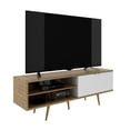 thumbnail image 1 of Mueble para TV hasta 80"  Diseño Retro PDC-16 Almendra-Blanco, 1 of 6