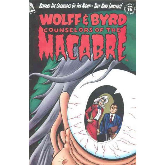 Wolff And Byrd, Counselors of the Macabre #18 VF ; Exhibit A Comic Book