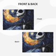 thumbnail image 4 of Placemats Set of 4 / 6, Halloween Starry Night Pumpkin Placemats for Dining Table Indoor/Outdoors Heat Resistant Washable Placemats 18" x 12", 4 of 8