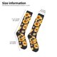 thumbnail image 2 of Fotbe Vintage Black White Plaid Sunflowe Calcetas Divertidas Estampadas para Hombre y Mujer, Calcetas de Algodón hasta la Rodilla para Caminar, Correr, Enfermería y Embarazo, 2 of 6