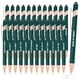 thumbnail image 1 of Juego de bolígrafos Yeaqee, 24 unidades, lápiz capacitivo de tinta negra, verde oscuro, 1 of 7