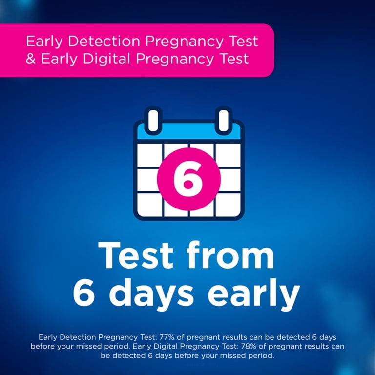 Clearblue Early Combo Pack Pregnancy Test Kit, 2 Tests photo 8