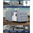 thumbnail image 5 of RV & Trailer Covers Automotive Accessories Cover 4 Layers for Camper Motorhome RV 18FT to 35FT, Breathable, Windproof, Waterproof, Anti-UV, 5 of 7