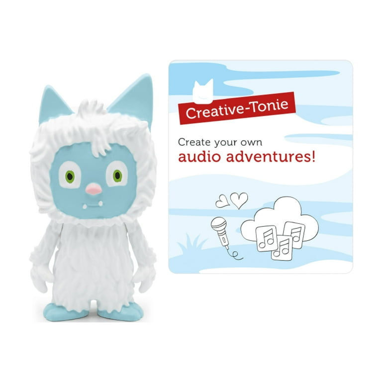 tonies Creative-Tonie Yeti, Audio Content Figurine, 90-Minute