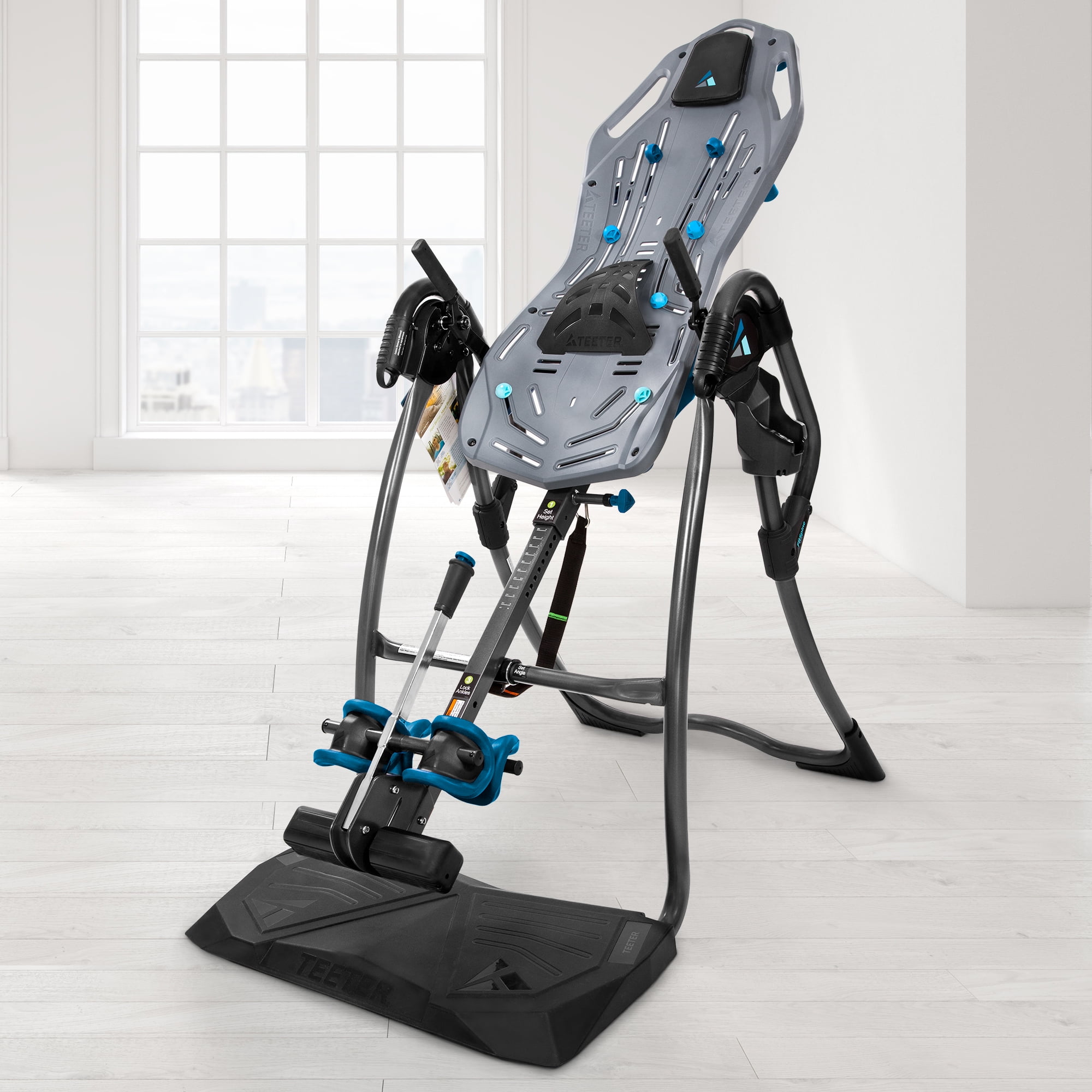 Teeter FitSpine LX9 Inversion Table with Back Pain Relief DVD