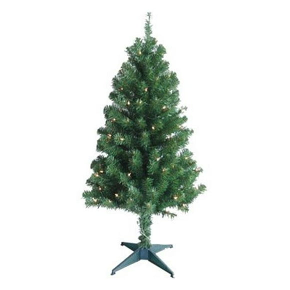 Puleo Asia 224069 4 ft. Artificial Christmas Tree - Clear