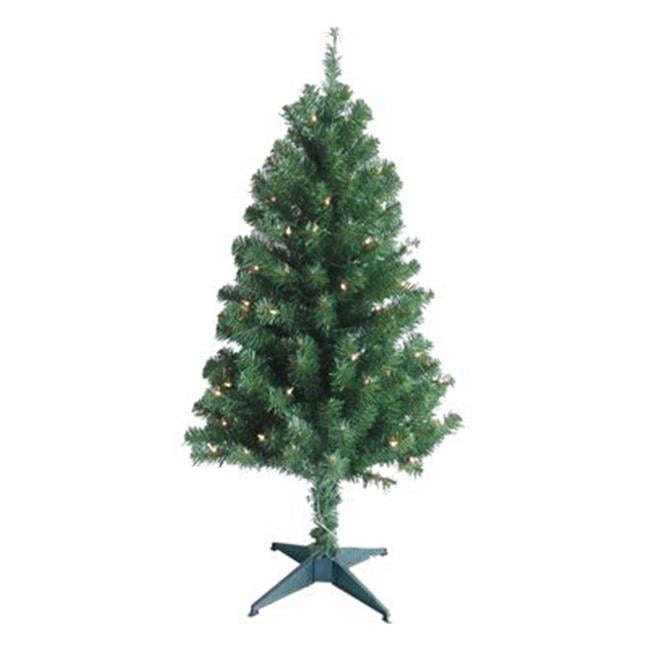 Puleo Asia 224069 4 ft. Artificial Christmas Tree Clear