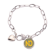 thumbnail image 1 of Tópicos no la xenofobia Pulsera de cadena de corazón joyería encanto moda, 1 of 3
