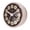 Style E, variant on WLPZXP Fogproof Bathroom Waterproof Clock ABS PVC Material Small Suction Wall Clock for Style B