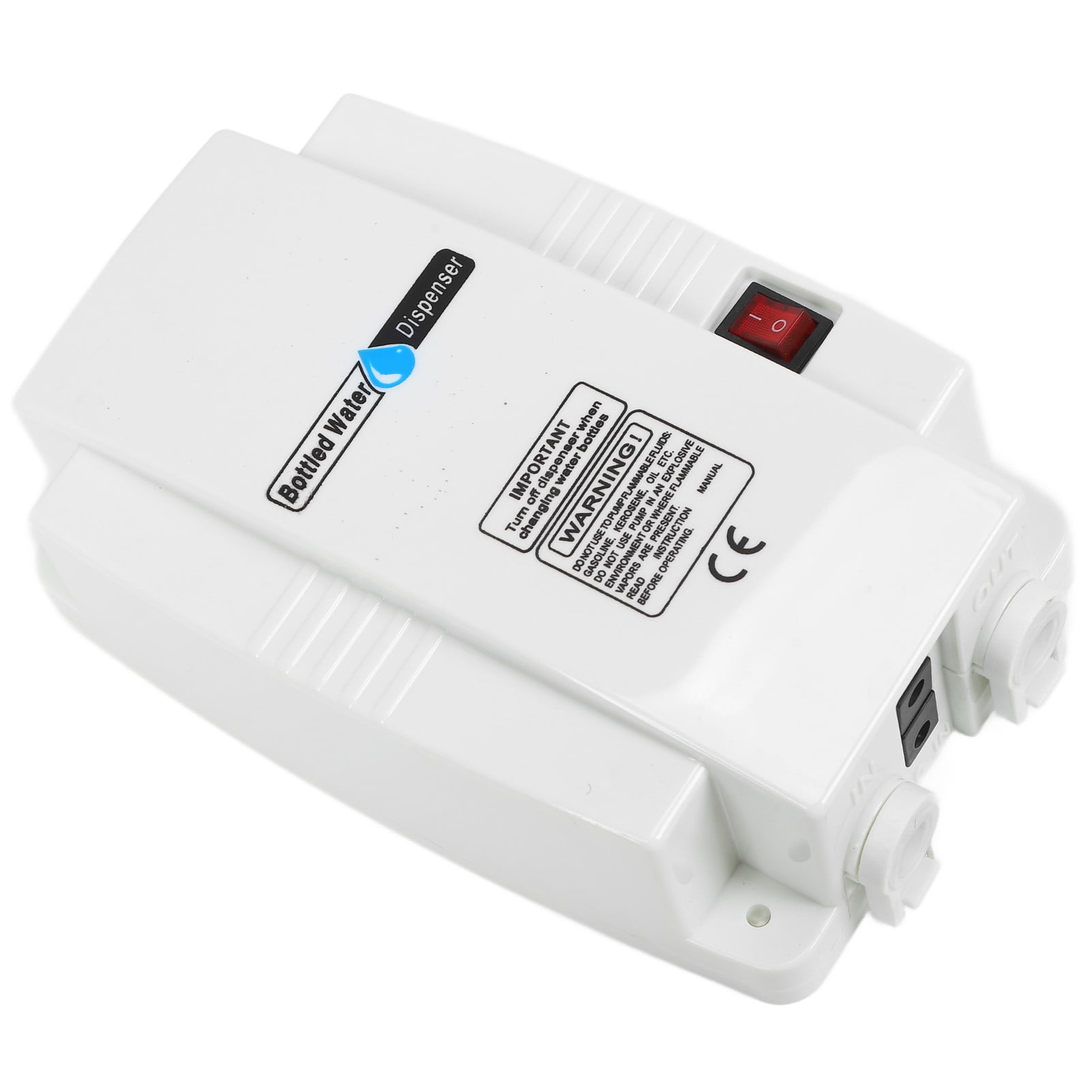 Bottled Water Dispenser, 40PSI Single Tube Anti Backflow Electric Water