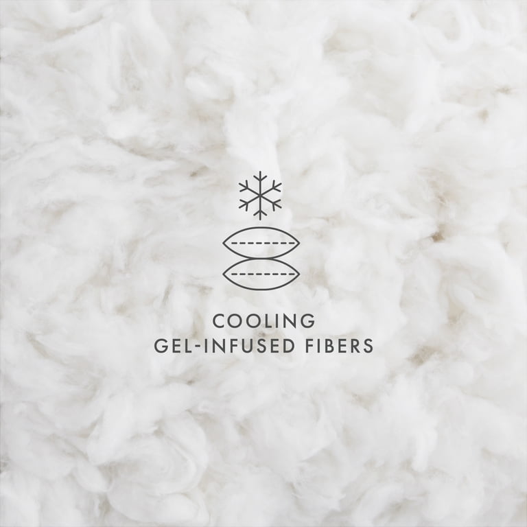 Cooling Gel Fiber Bed Pillow 2-Pack Standard/Queen photo 2