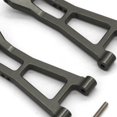 thumbnail image 2 of Tholdsy Brazo de suspensión inferior trasero mejorado de aleación de aluminio para 1/16 MJX H16 16207 16208 16209 16210 RC pieza de coche Kits de construcción modelo Titanio, 2 of 6