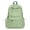 Green, variant on Floral Pattern Bookbag 16.93 Inch Nylon Y2K Design Multi-pocket for Daily Commute Travel (Green)