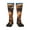 1 Black, variant on Blue Sky White Cloud Eagle Pattern Women’s Knee High Crew Socks,Trouser Socks Comfortable, Breathable, Moisture-Wicking and Soft