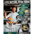 thumbnail image 5 of WantJoin 8.5QT Stainless Steel Pressure Cooker with Spring Valve Safeguard Devices, Induction & Gas Cooker Compatible, 5 of 6