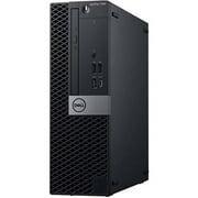 Restored Dell OptiPlex 7060 SFF Desktop PC | Intel Hexa-Core i5 (3 GHz)| 8GB RAM | 128GB SSD | Windows 11 (Refurbished)