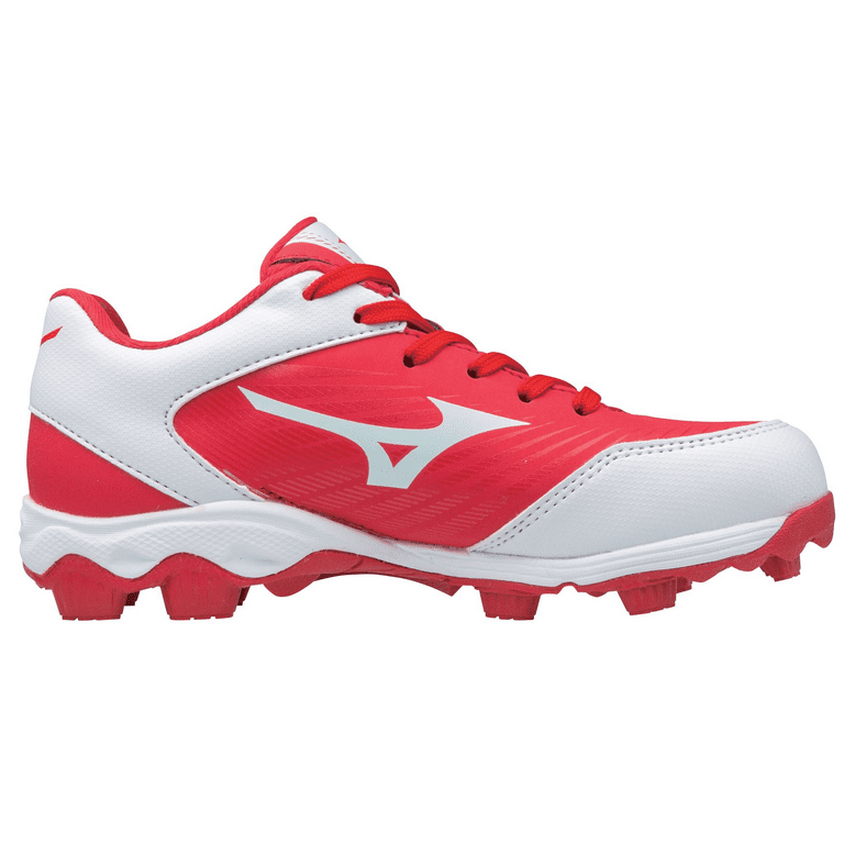 Mizuno Youth 9 Spike Advanced Franchise 9 Cleats Size 6 Red White