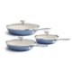 thumbnail image 1 of Juego de utensilios de cocina Redchef antiadherente de cerámica con tapas de vidrio azul, 1 of 9