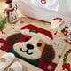 thumbnail image 4 of Hogar y cocina, Decoración del hogar, Felpudo decorativo con animales navideños, felpudo para la entrada, antideslizante, absorbente, de secado rápido, para baño, de imitación cachemira., 4 of 6