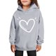 thumbnail image 1 of Sudaderas con capucha para niños y niñas, sudaderas casuales de manga larga, lindas sudaderas de gran tamaño con bolsillo de polar, chaquetas para niñas, 1 of 4