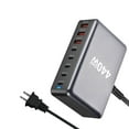 thumbnail image 1 of Estación de carga de escritorio,Estación de carga de escritorio con múltiples puertos y cargador PD,Estación de carga USB C de 440 W para varios dispositivos,Cargador para computadora, 1 of 9